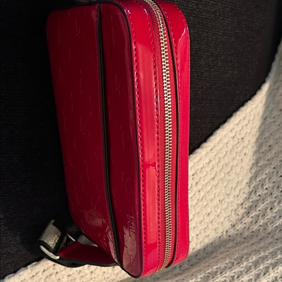Karl Lagerfeld Glossy Red Crossbody Bag - Picture 6 of 6